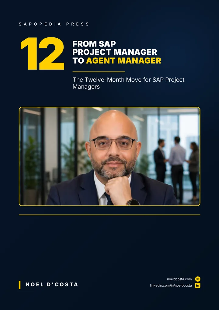 Cover: From SAP Project Manager to Agent Manager
